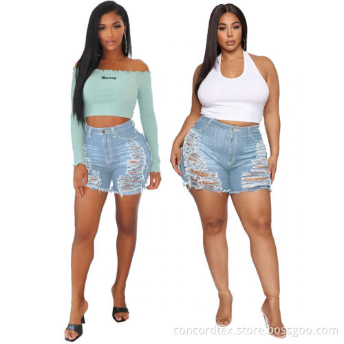 women's denim jean shorts